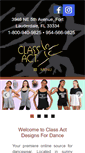 Mobile Screenshot of classactdancewear.com